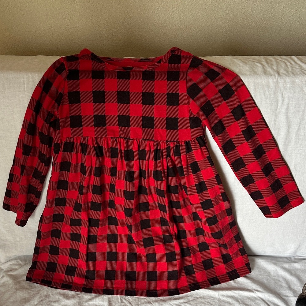 Wonder Nation Red Plaid Dress